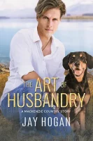 The Art of Husbandry Cover - man with dog on country hillside